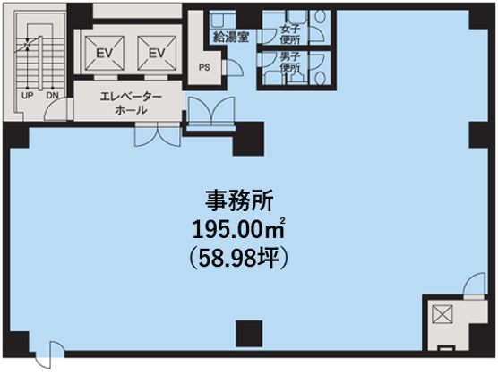 基準階（東信青山ビル3～8階階）